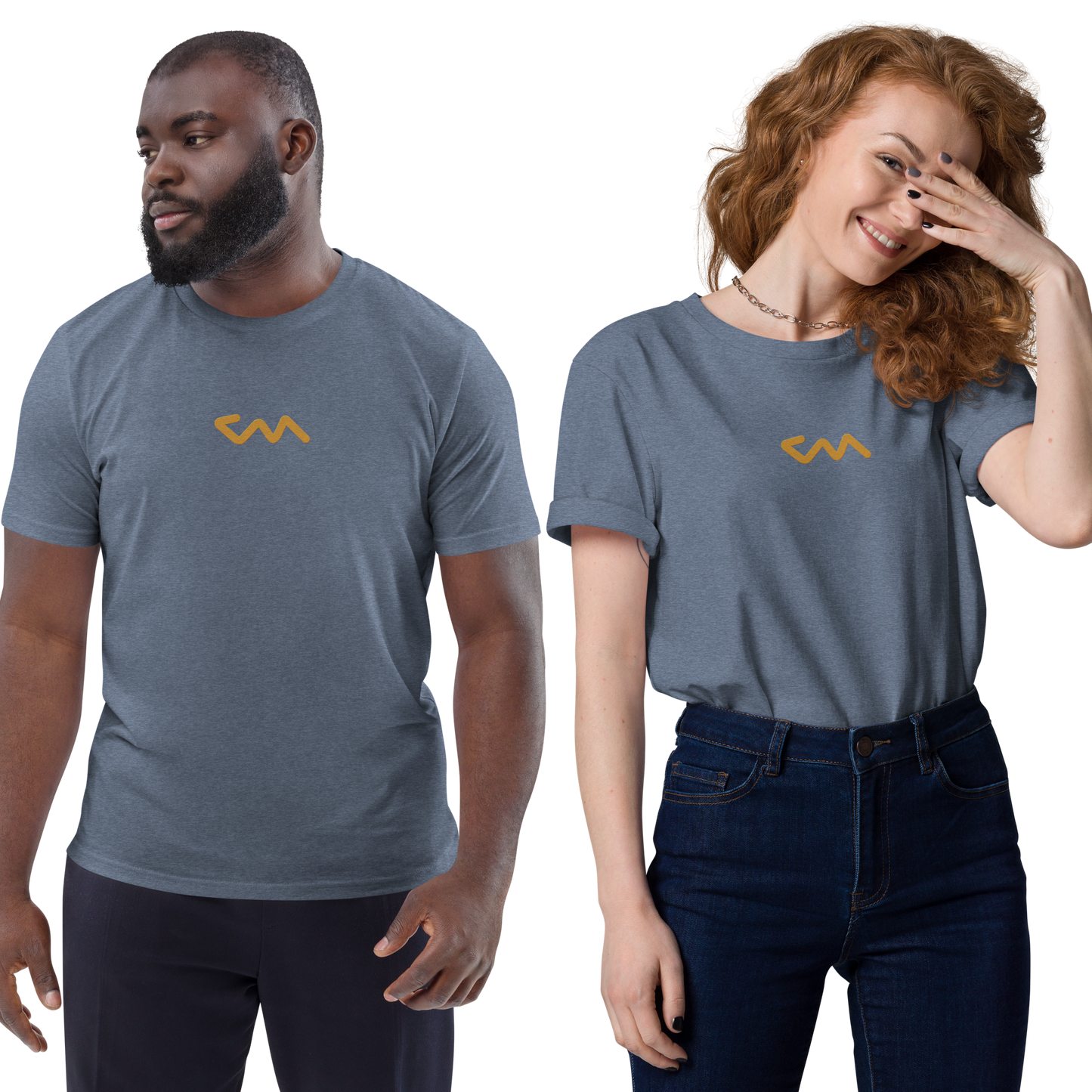 Unisex Organic Tee Fire Blush