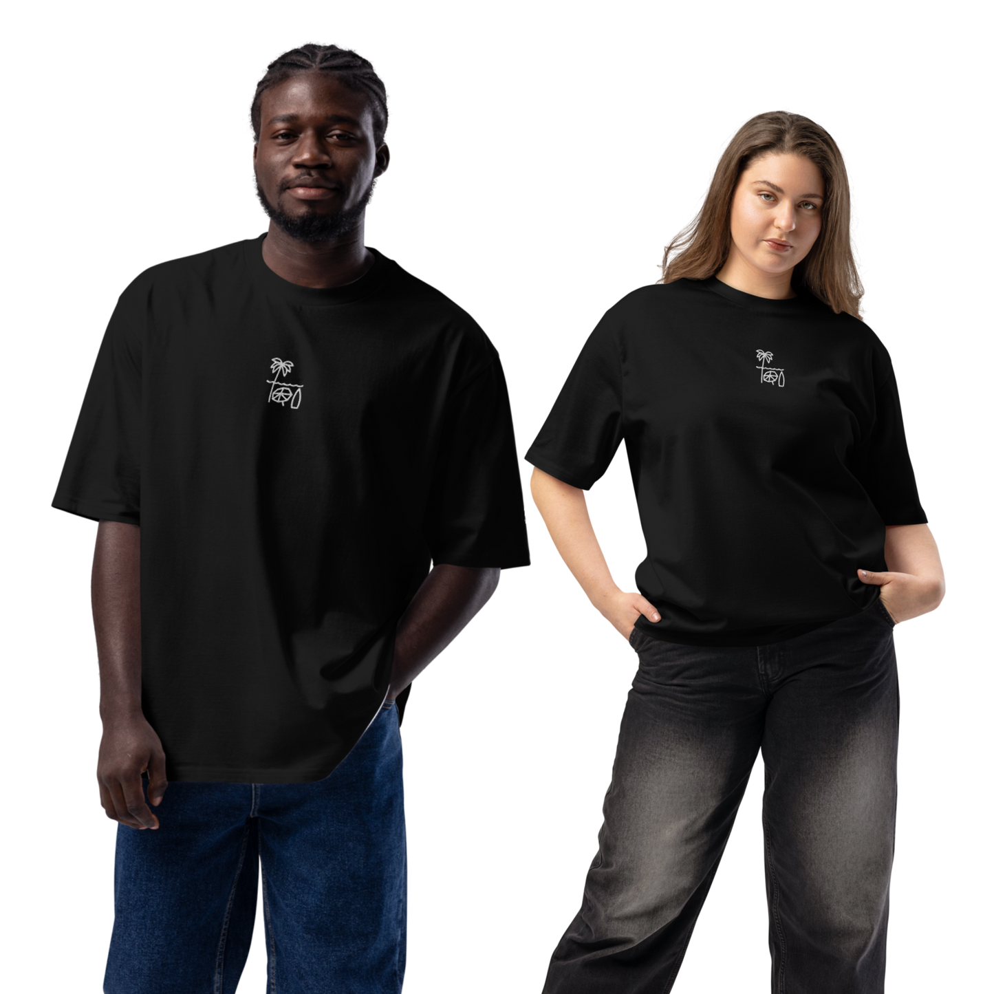 Oversized heavyweight Tee Hakuna Matata