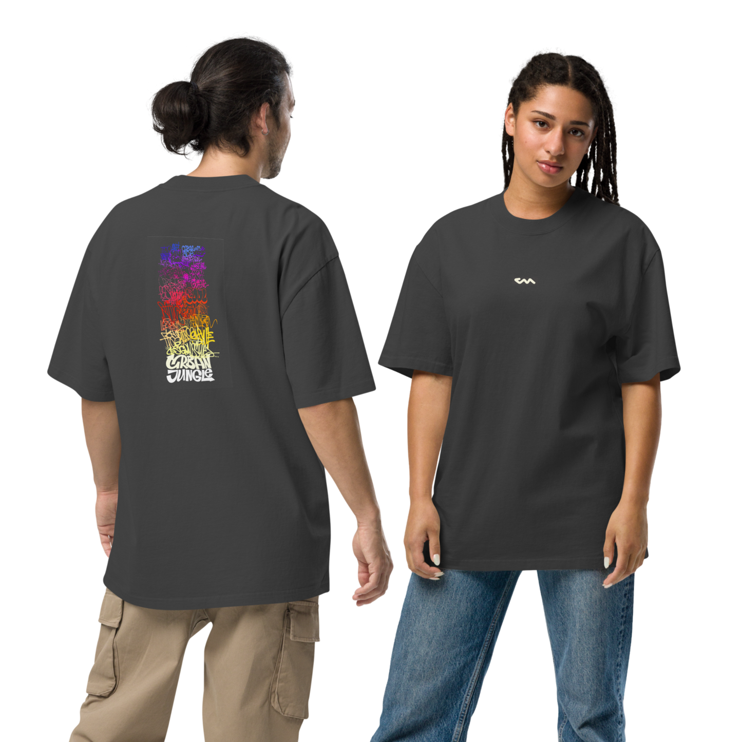 Oversized faded tee Urban Jungle