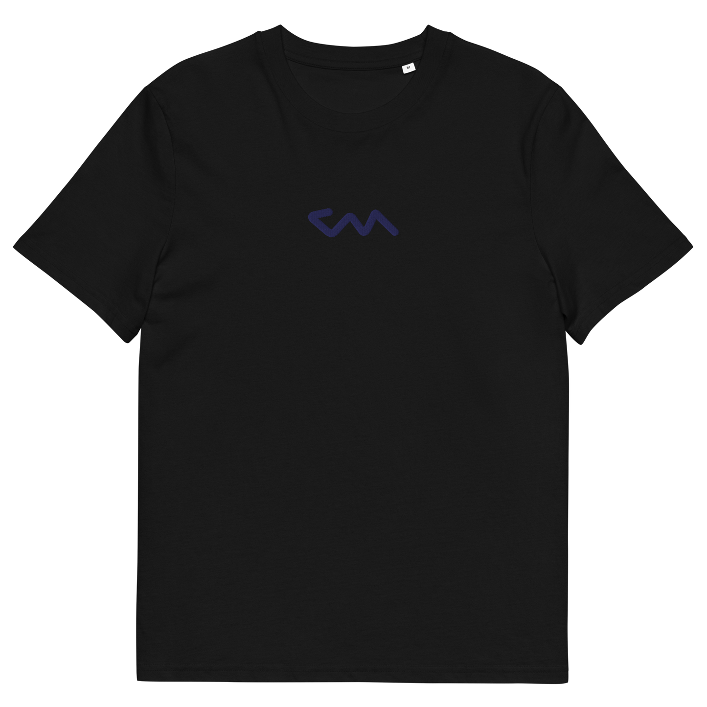 Unisex Organic Tee Navy Blue Blush