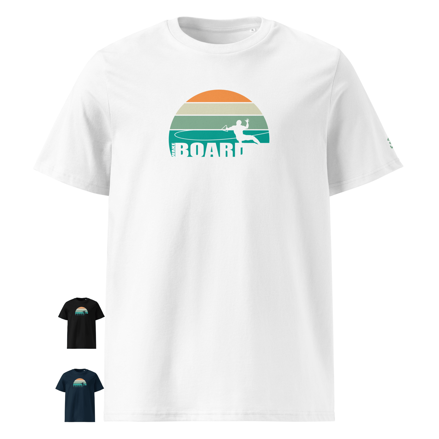 Unisex organic cotton Tee "Wakeboard"