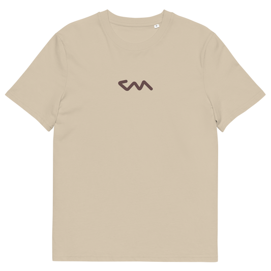 Unisex Organic Tee Marron Blush